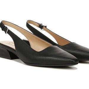 Naturalizer Black Slingback Heels